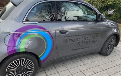 Mit unse­rem Elektroauto star­ten wir „grün“ in den Frühling