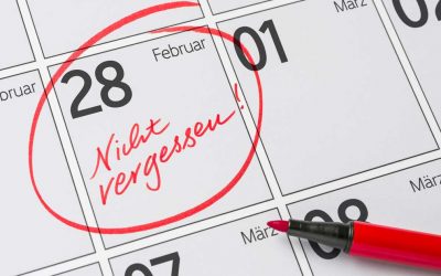 Mitteilungspflichten –  Frist 28. Februar 2023